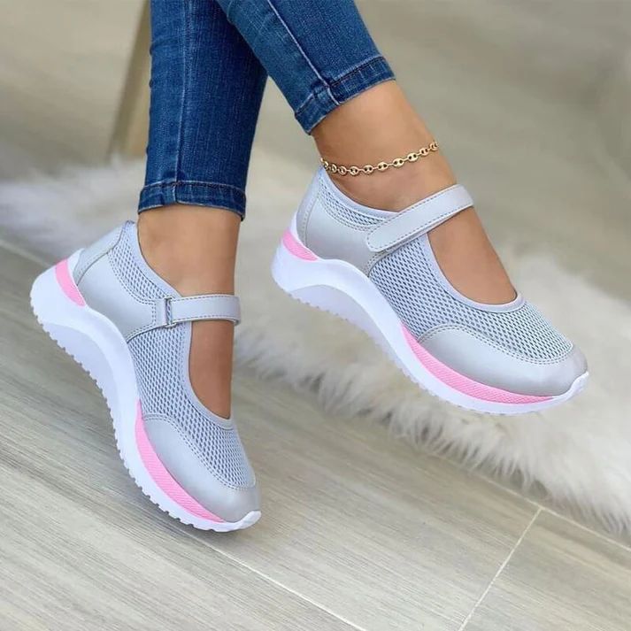 Ximena - Chic Strap Sneakers