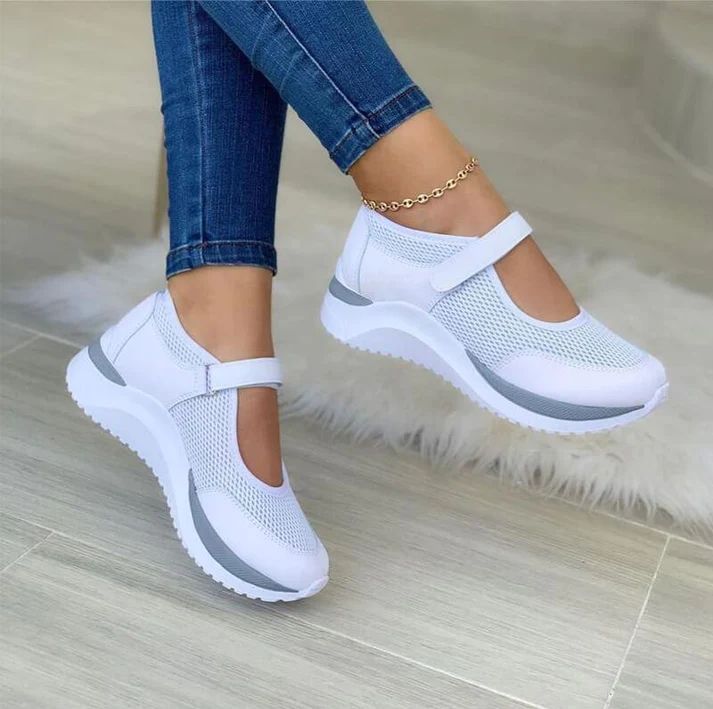 Ximena - Chic Strap Sneakers