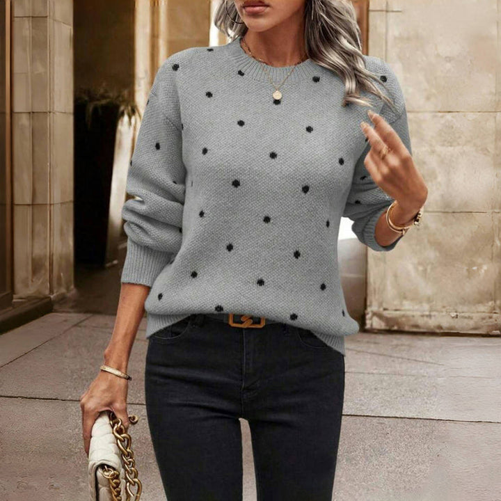 Florence - Polka Dot Knitted Sweater