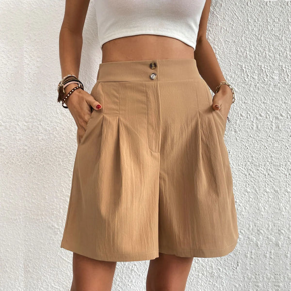 Juna - Highwaist Refined Shorts