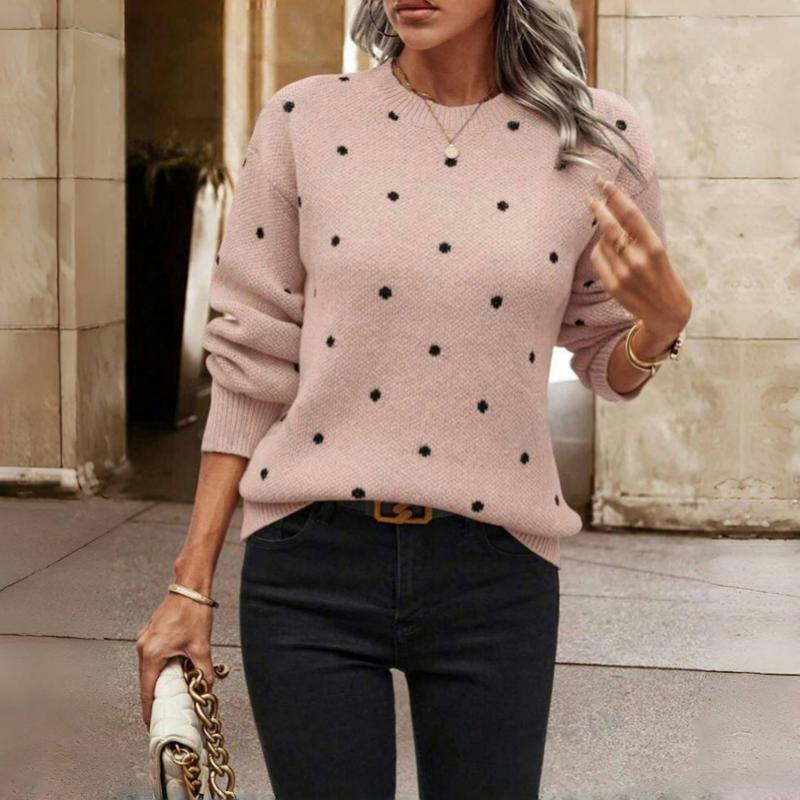 Florence - Polka Dot Knitted Sweater