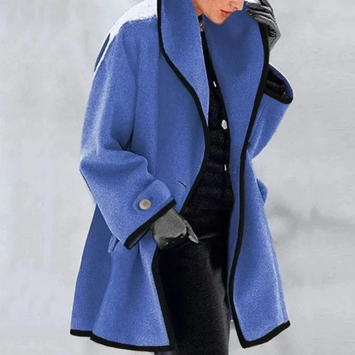 Emily - Warm Pocket Long Coat