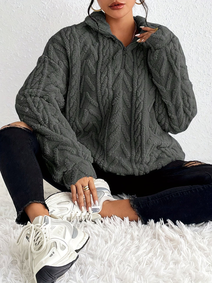 Hazel™ Elegant Fleece Sweater