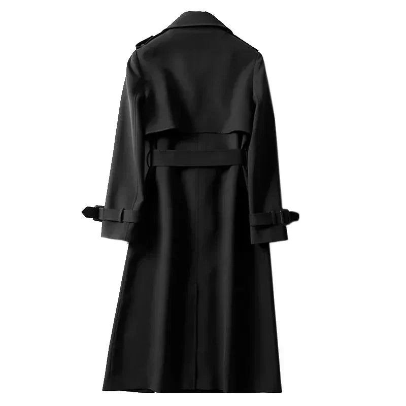 Olivia - Classic Belted Trench Coat