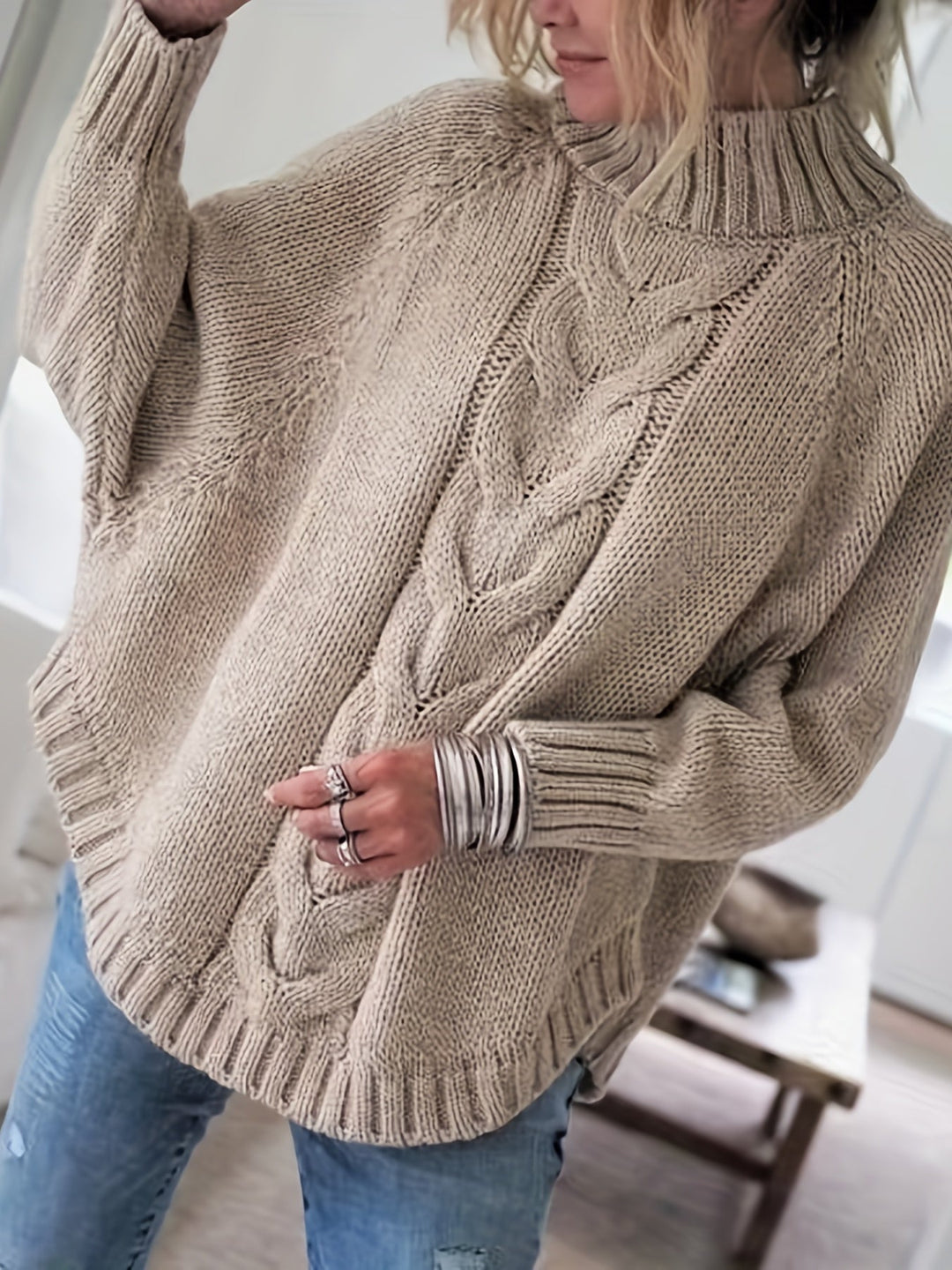 Clara™ Cable Knit Sweater