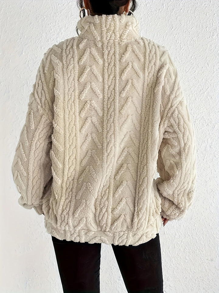 Hazel™ Elegant Fleece Sweater