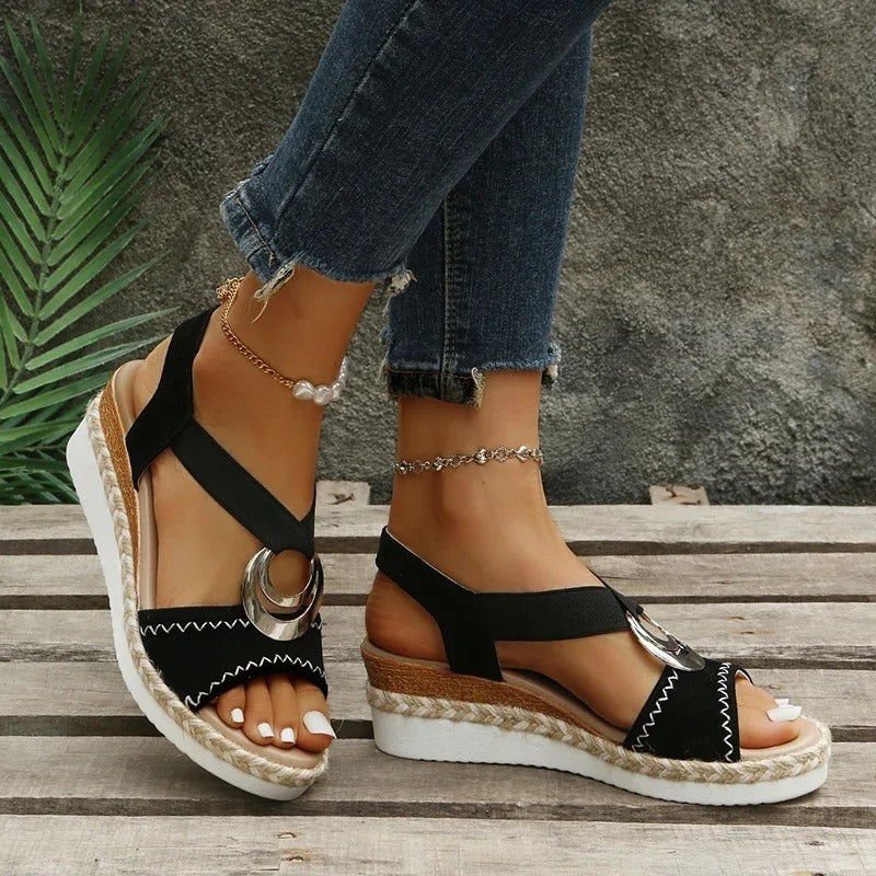 Alani - Comfortable Wedge Sandal