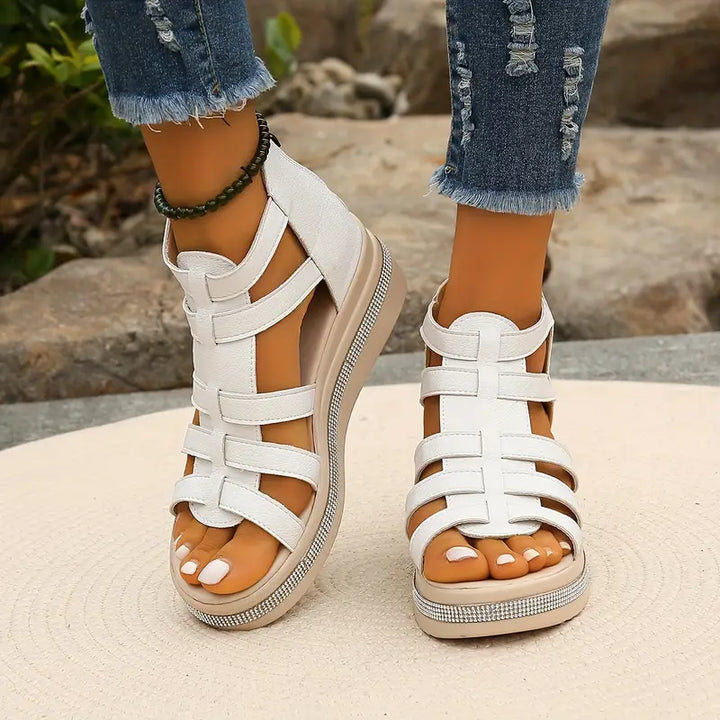 Reese - Adjustable Wedge Sandal