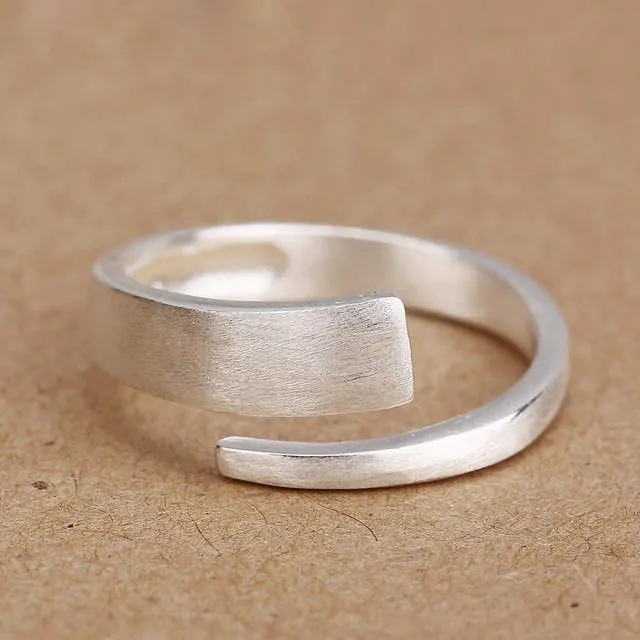 Adjustable Sterling Silver Ring