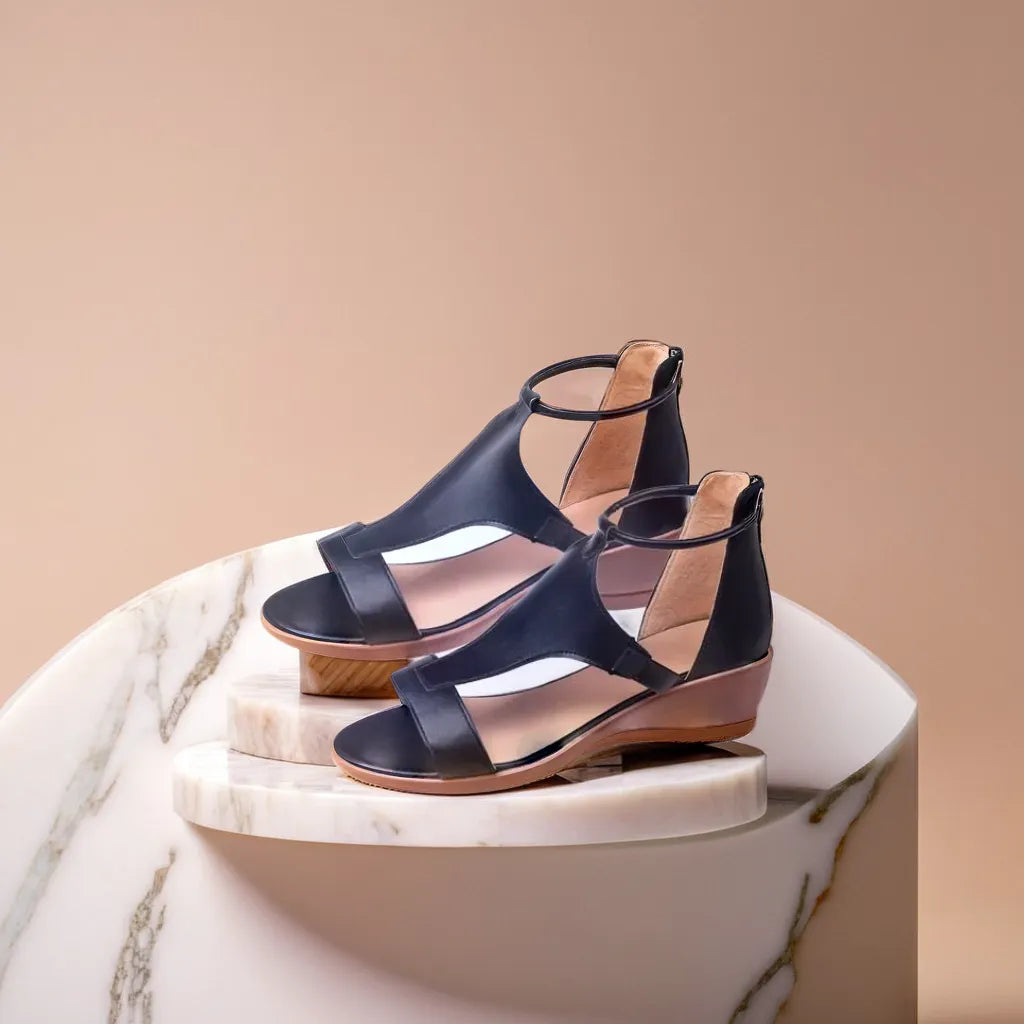 Elsie - Comfortable Ankle Strap Sandal