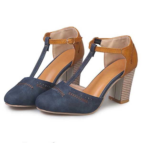 Kimberly - Retro Vintage T-Strap Shoes