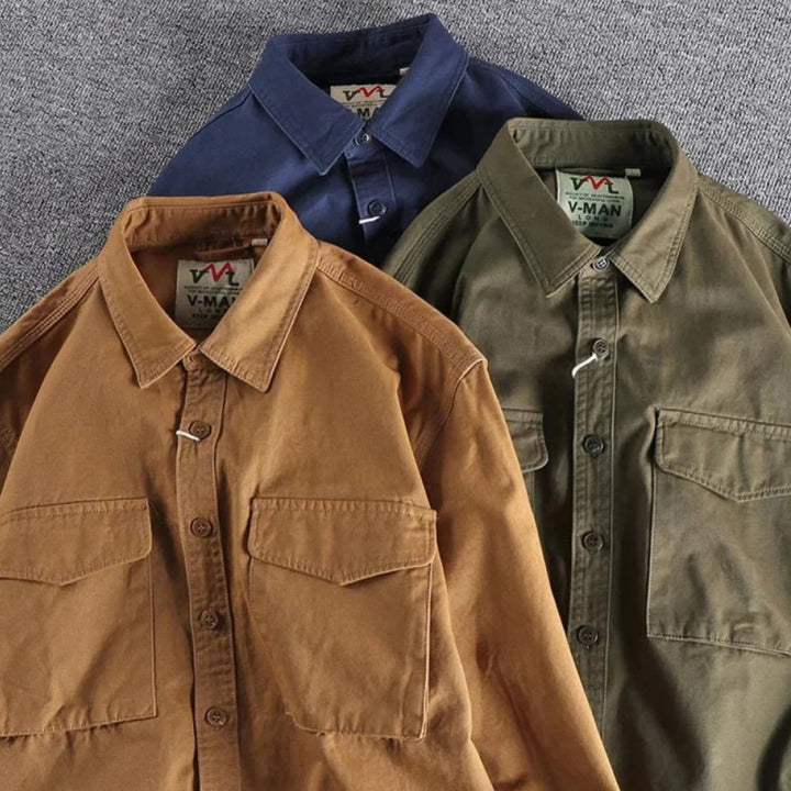 Tristan - Cargo Button-Down Shirt