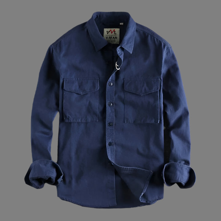 Tristan - Cargo Button-Down Shirt