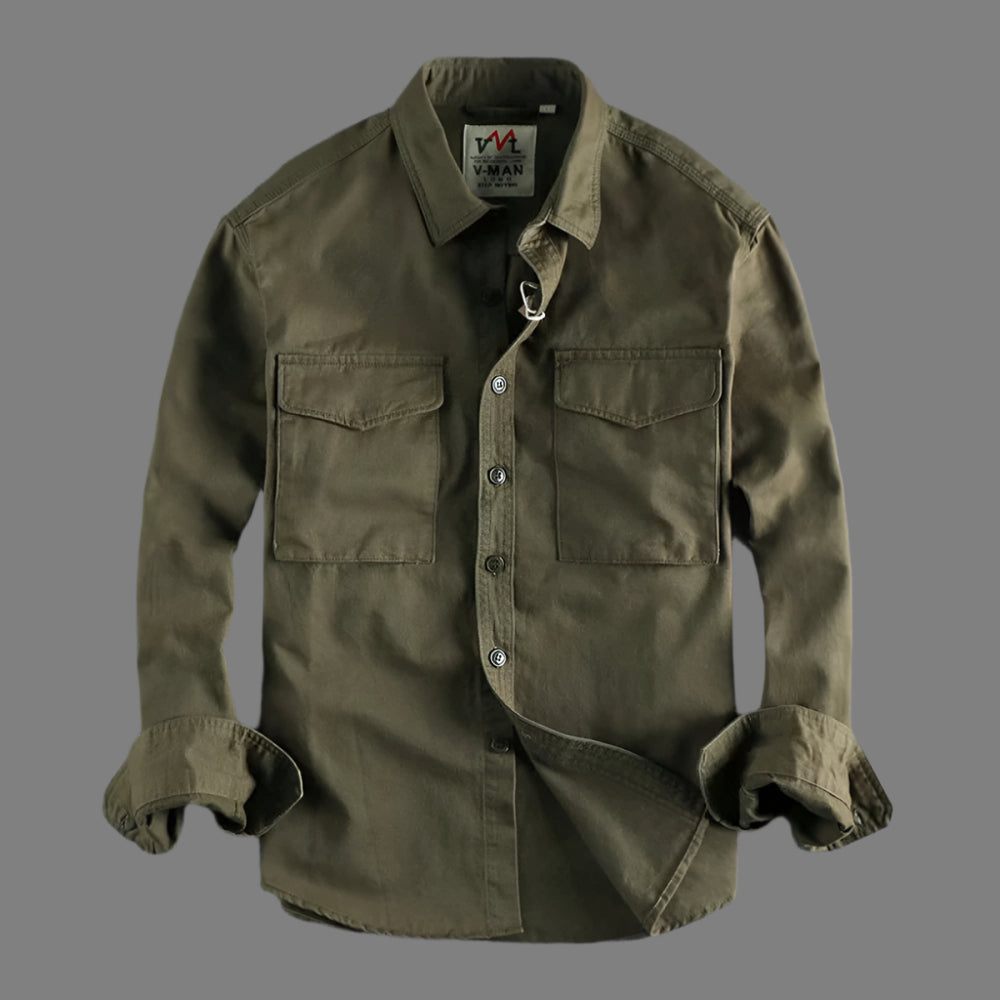 Tristan - Cargo Button-Down Shirt