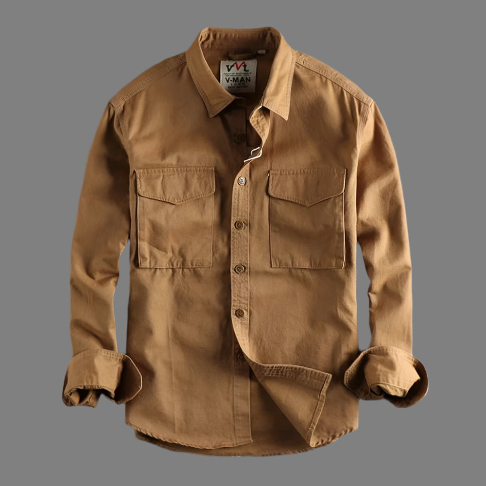 Tristan - Cargo Button-Down Shirt