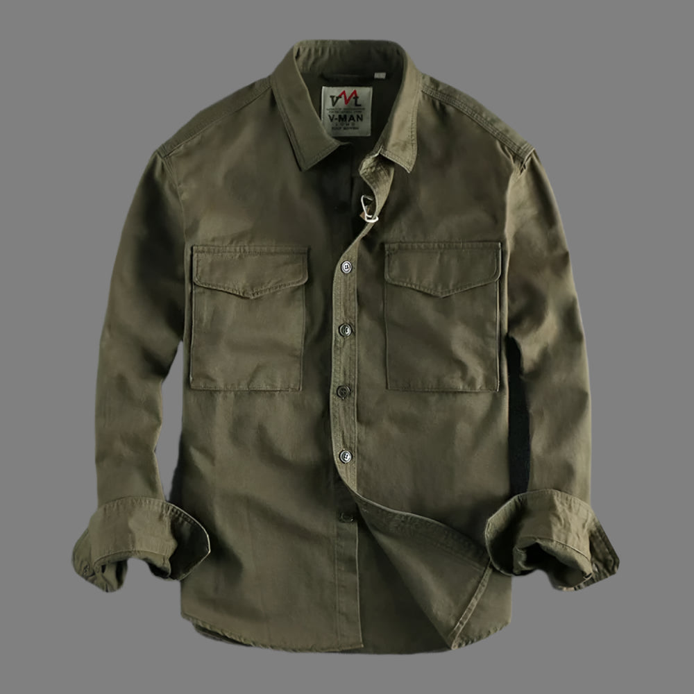 Tristan - Cargo Button-Down Shirt