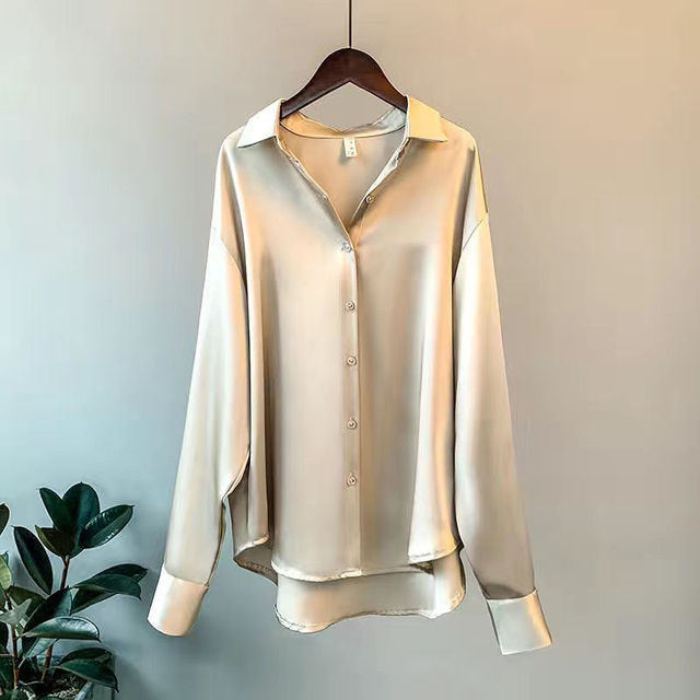 Lisa - Soft Satin Shirt