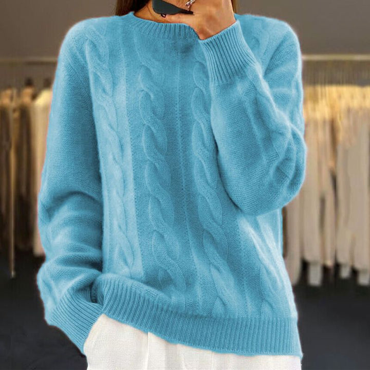 Natalie - Fluffy Knitted Sweater