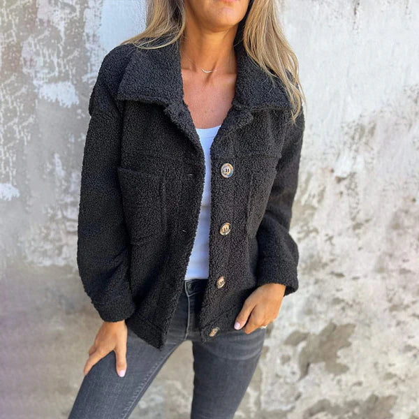 Brielle - Short Teddy Jacket