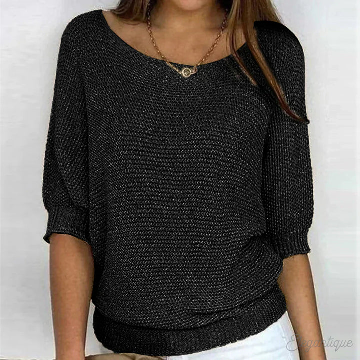 Valentina - Cozy Knitted Loose Top